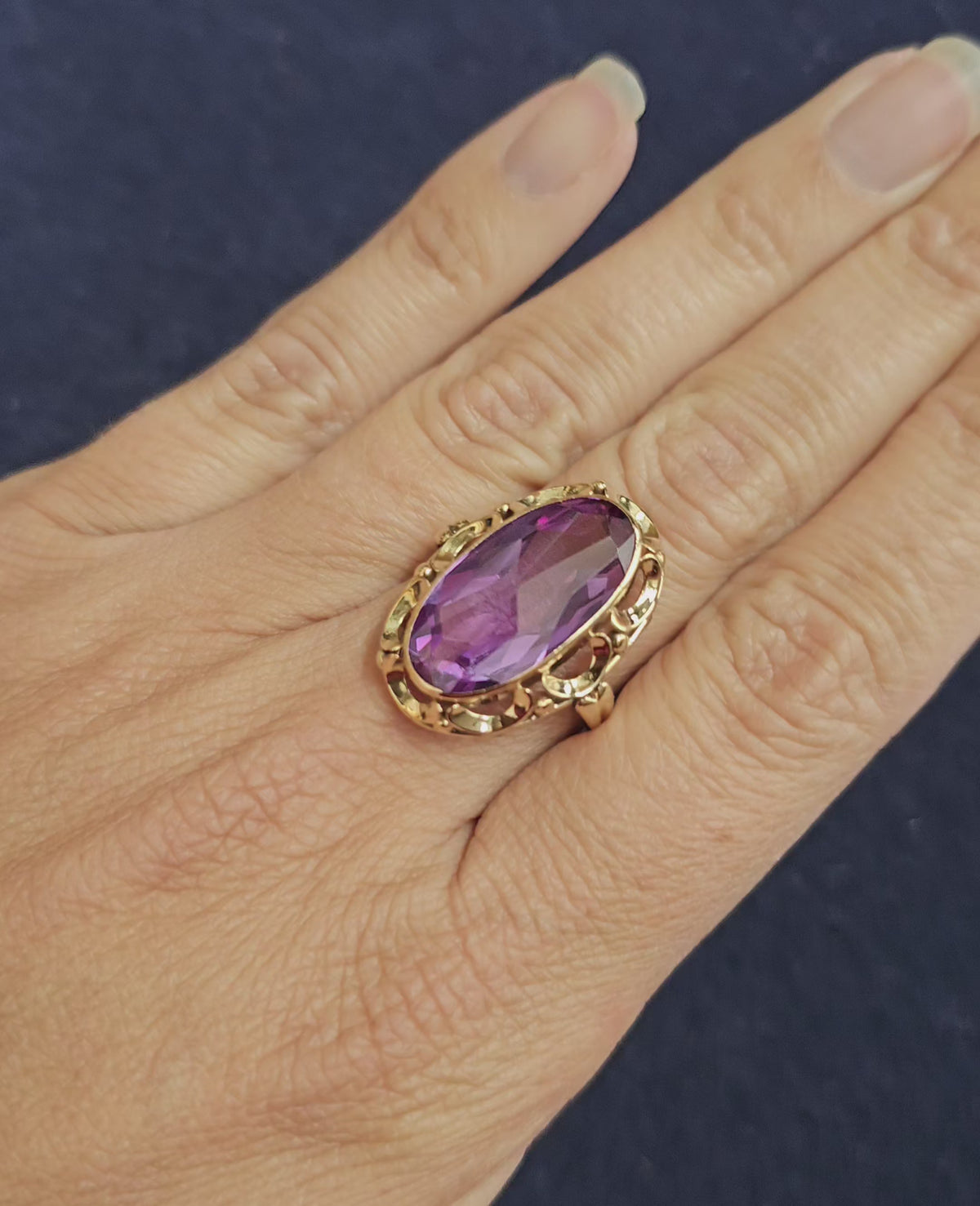 Bague Saphir Verneuil